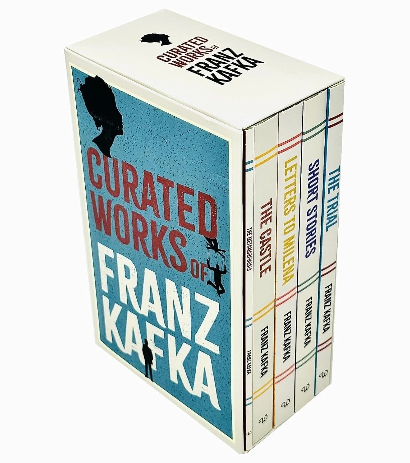 Franz Kafka 5 Books Collection Box Set Trial Castle Metamorphosis Stories PB