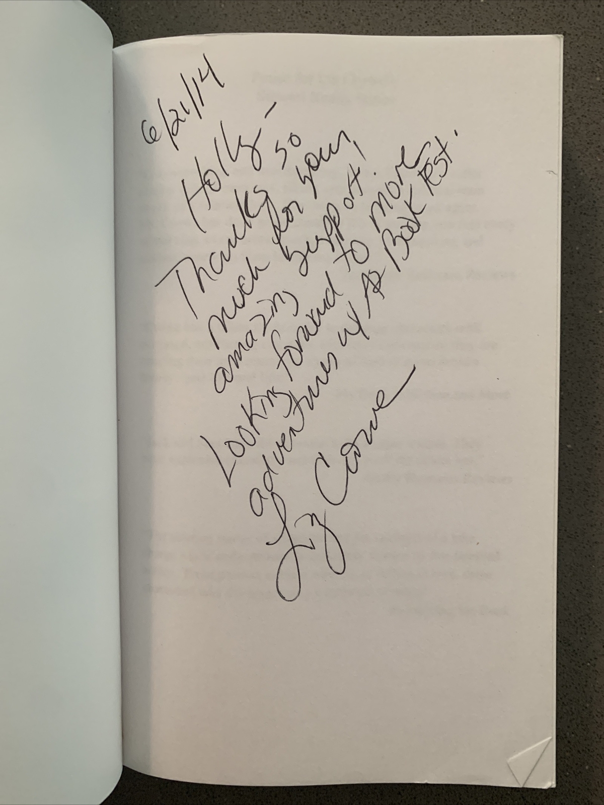 Stewart Realty Jack And Sara Trilogy PB by Liz Crowe 2014 SIGNED HTF