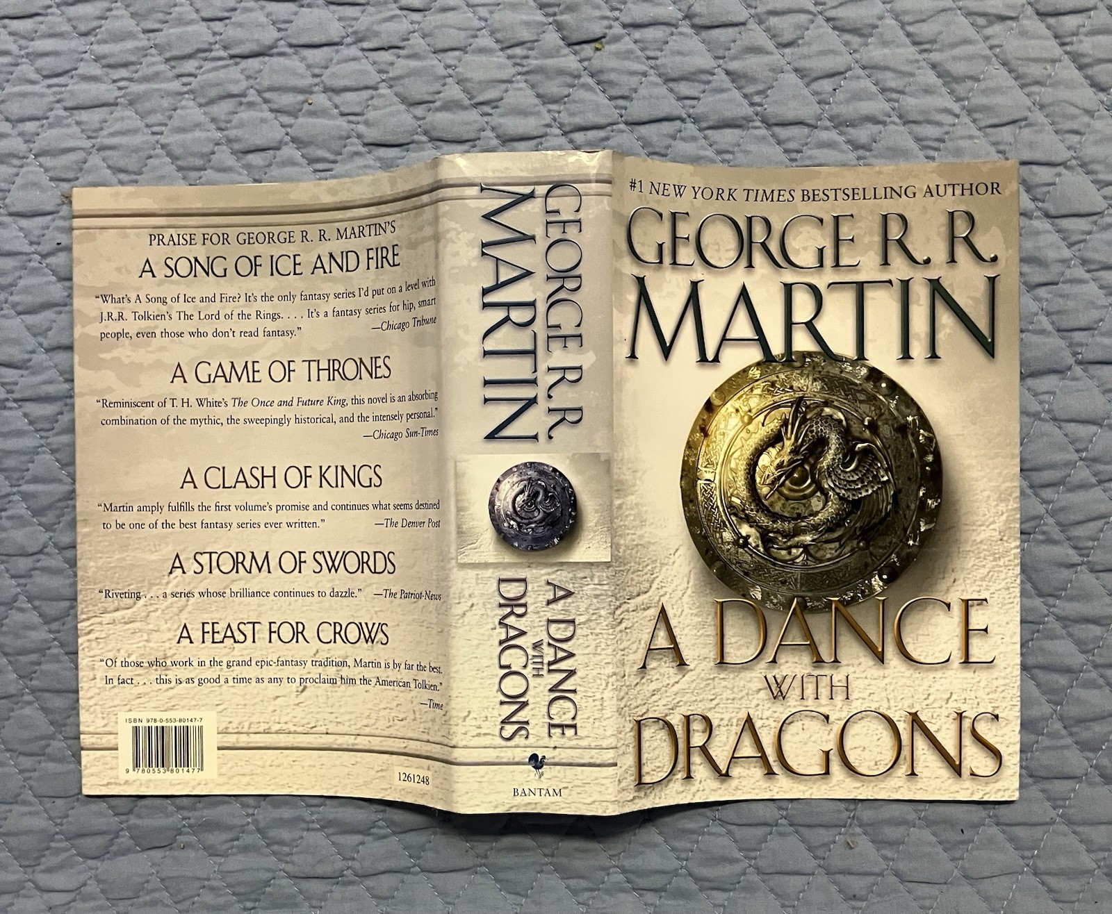 A Dance With Dragons George R.R. Martin Hardcover 1st Book Club Edition BCE