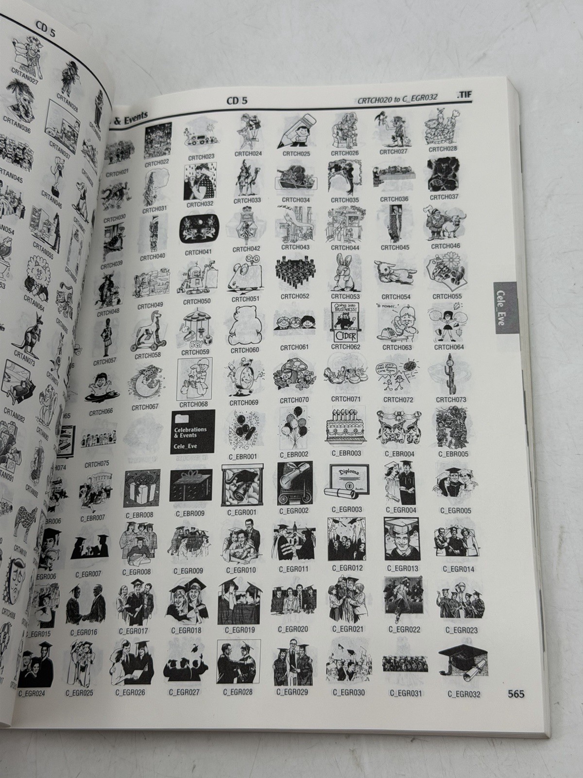Click Art 65 000 Users Guide and Visual Catalogue Paperback Book 1997 W/CD’S