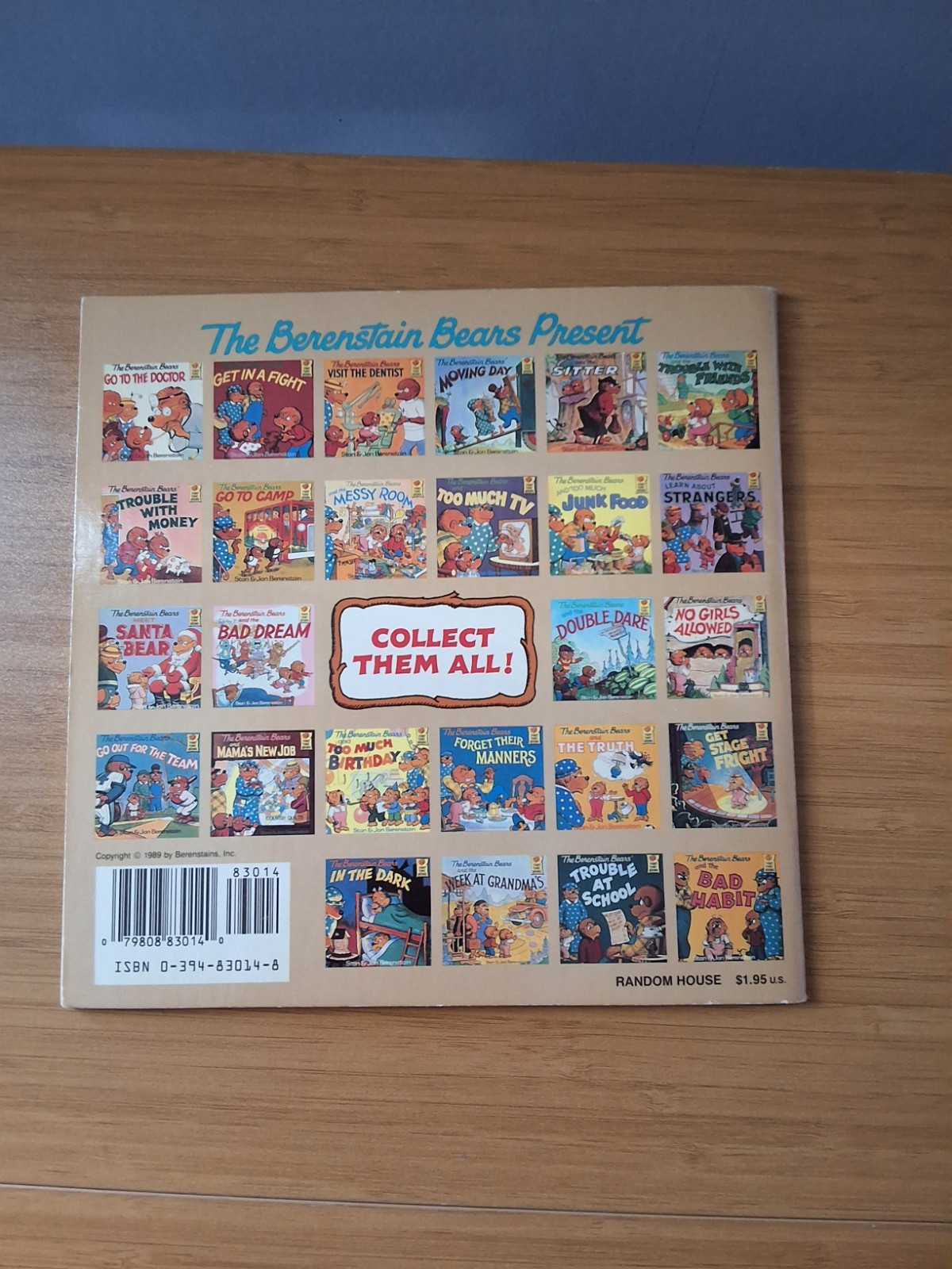 Vintage Variety Set Of Bernstein Bears Books. Lot Of 5