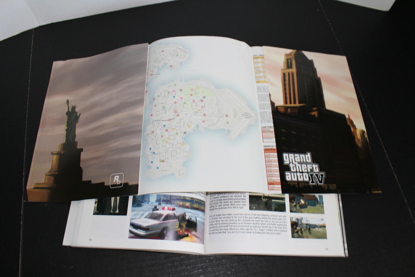 Bradygames Grand Theft Auto IV GTA4 Signature Series Strategy Guide/ W Map Nice!
