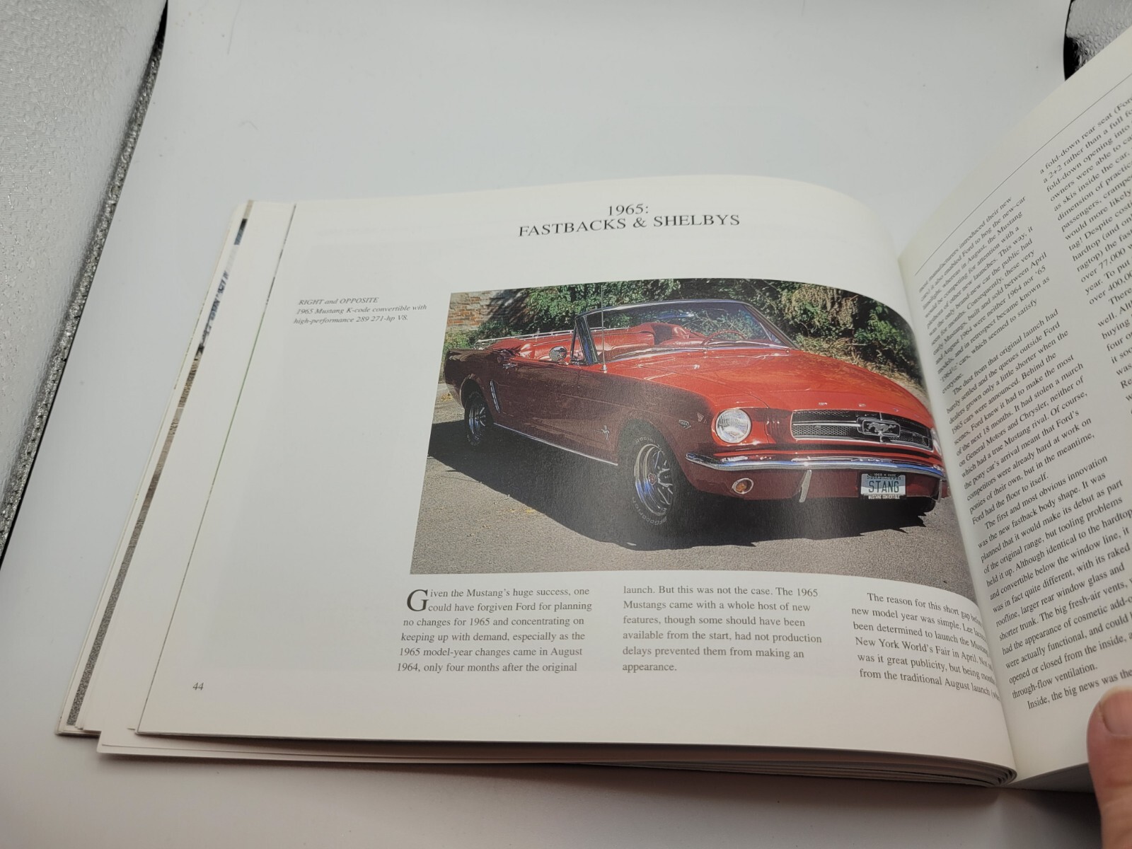Mustang, Peter Henshaw, Chartwell Books 2010 Edition, 444 Pages