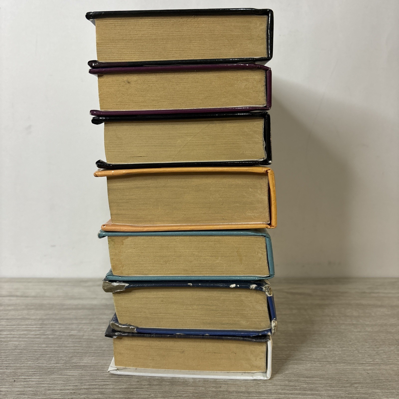 (7) Terry Brooks “Turtleback” Book Lot Ex-Library Hardcovers