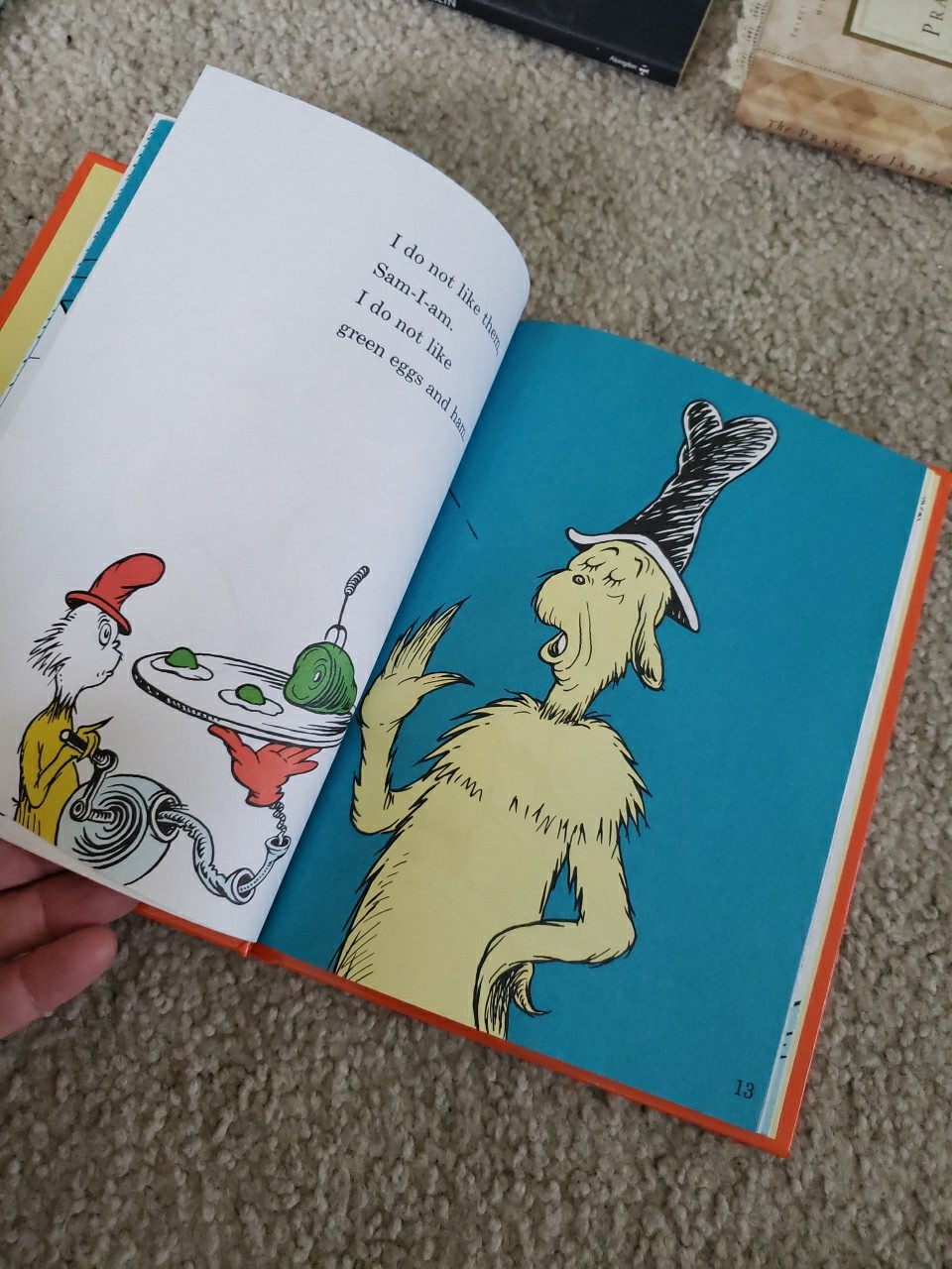 Dr. Seuss – Green Eggs and Ham Hardcover Beginner Books Illustrated Like New
