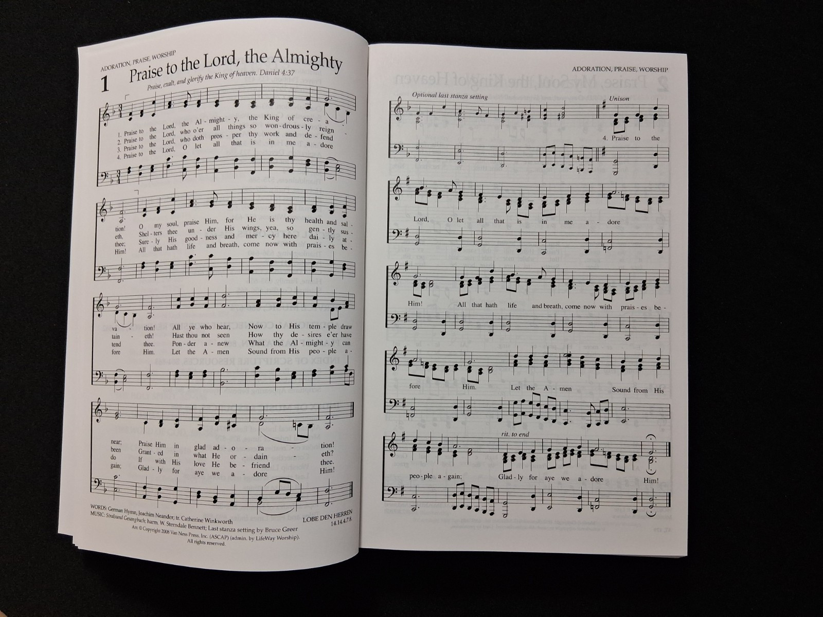 The Worship Hymnal 2008 Brick Red Lifeway Worship 896 Pages Hymns HB