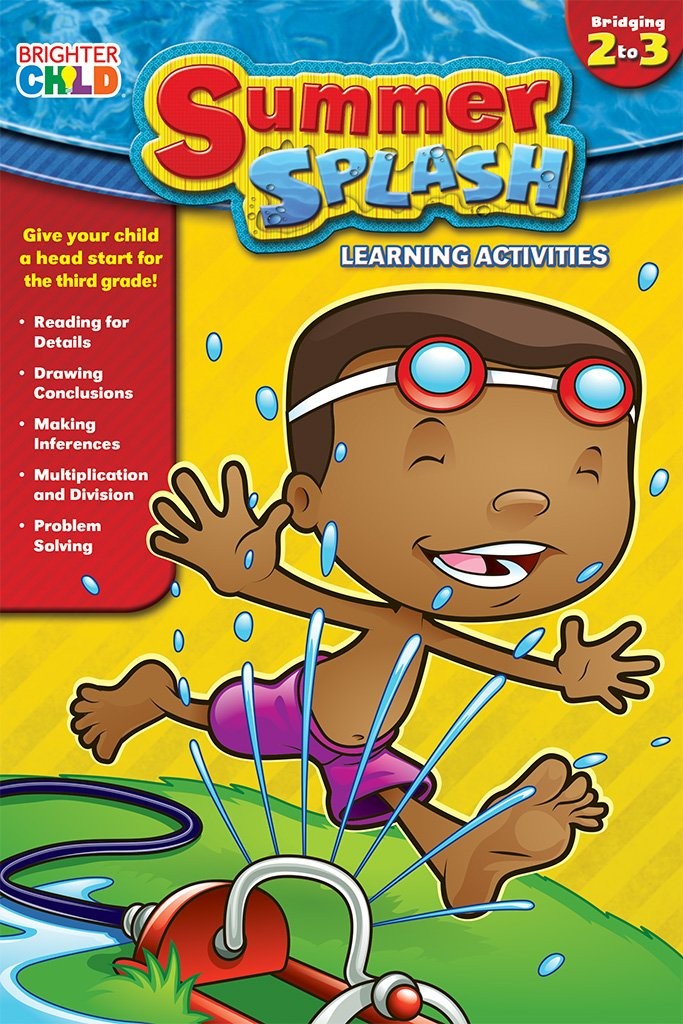 Summer Splash Learning Activities, Grades 2 – 3 – paperback Brighter Child