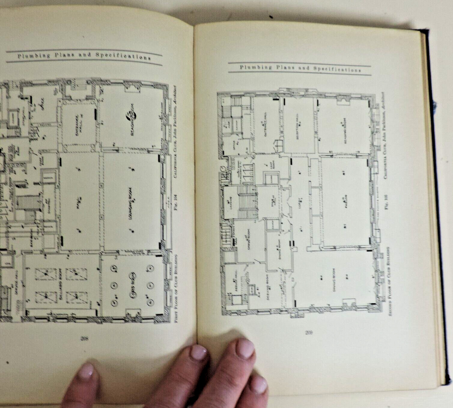 1910 Plumbing Plans and Specifications by J.J. Cosgrove HC