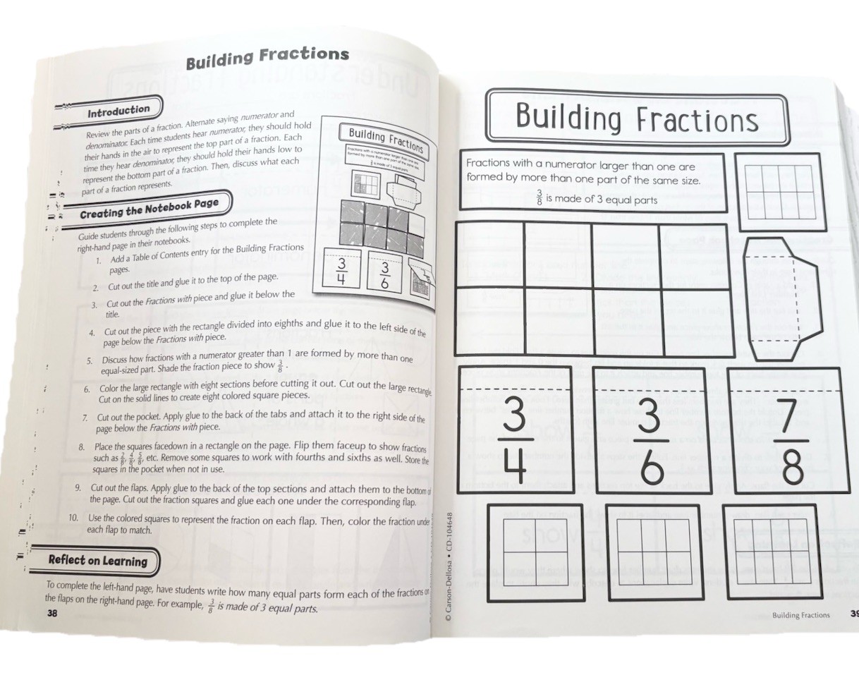 3rd Grade Workbooks Teacher Resource Math Spelling Reading File Folders Lot of 4