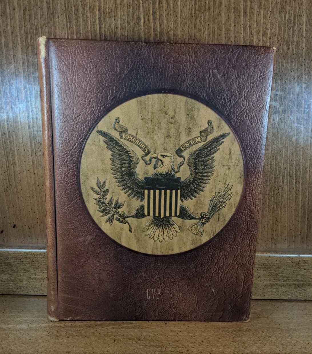 Lot of 5 Vtg American History Culture Books Leather J.G. Ferguson Publishing Co.