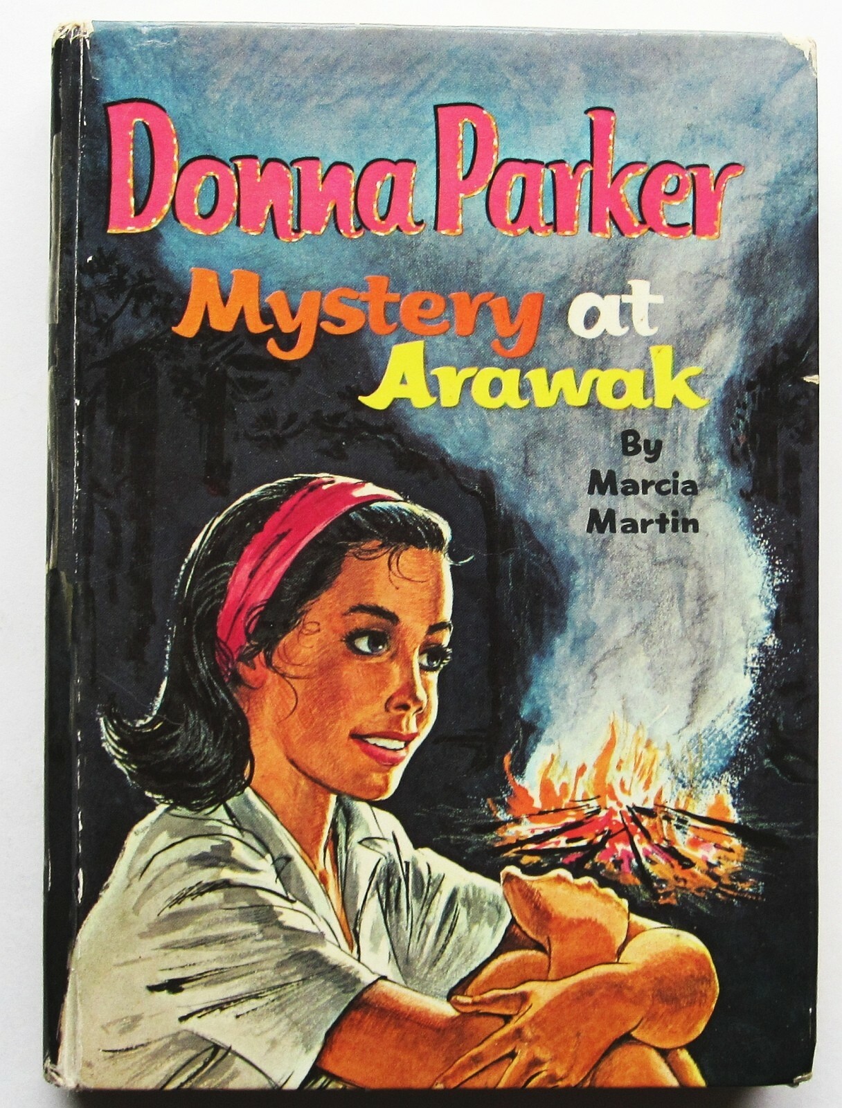Donna Parker Mystery at Arawak Book Hardcover Whitman 1962 Good Condition
