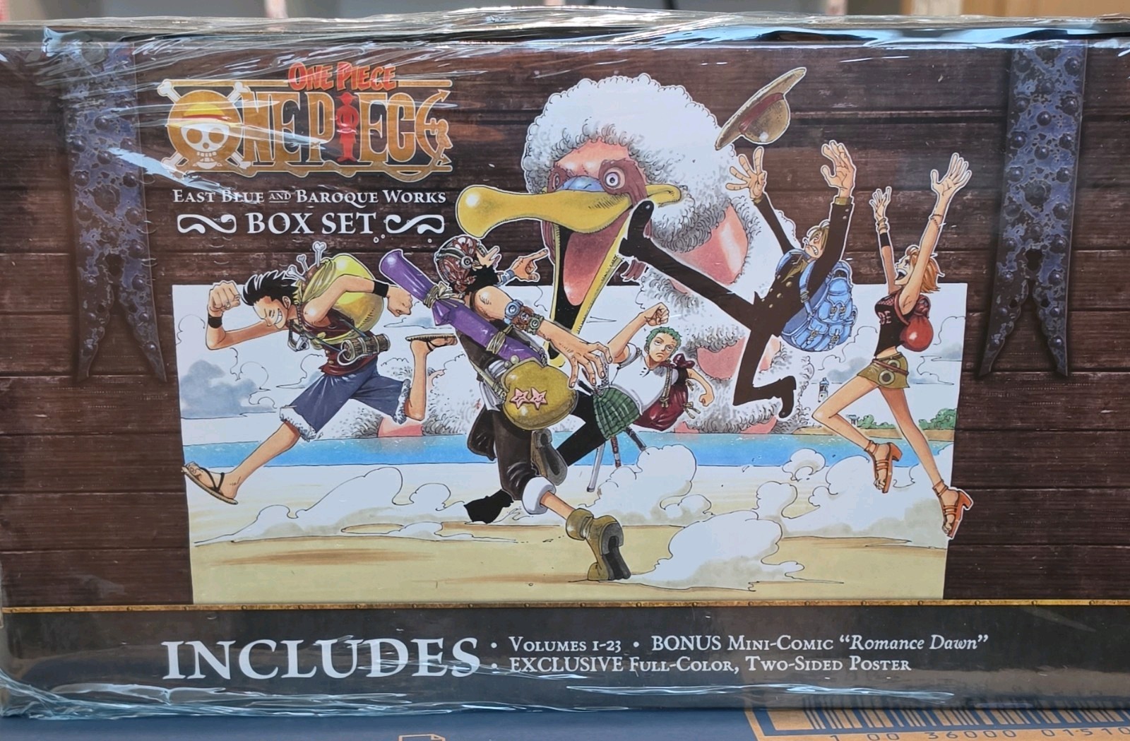 VIZ Media One Piece East Blue & Baroque Works Manga Box Set w/ Poster