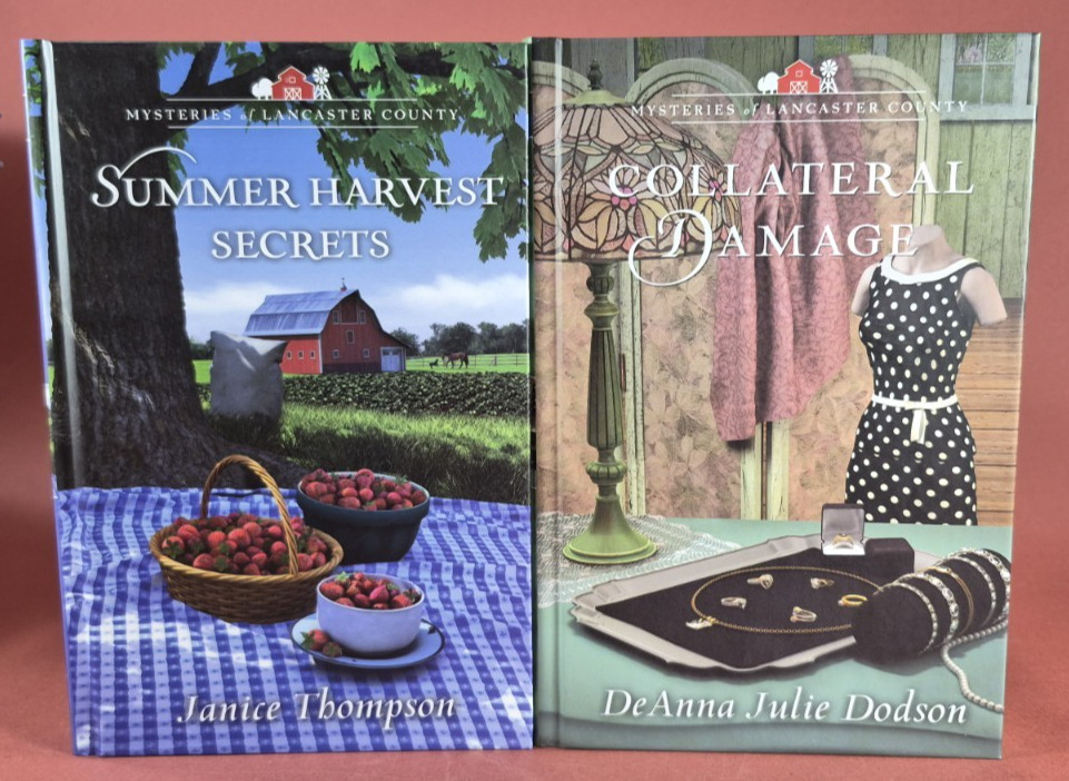 Guideposts Mysteries of Lancaster County Series 22 HB Books 1-4 6 8-20 22-25