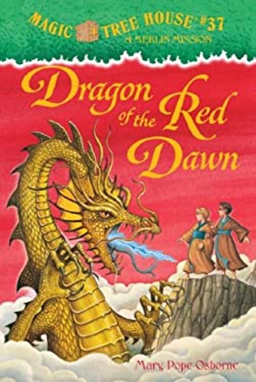 Dragon of the Red Dawn Library Binding Mary Pope Osborne