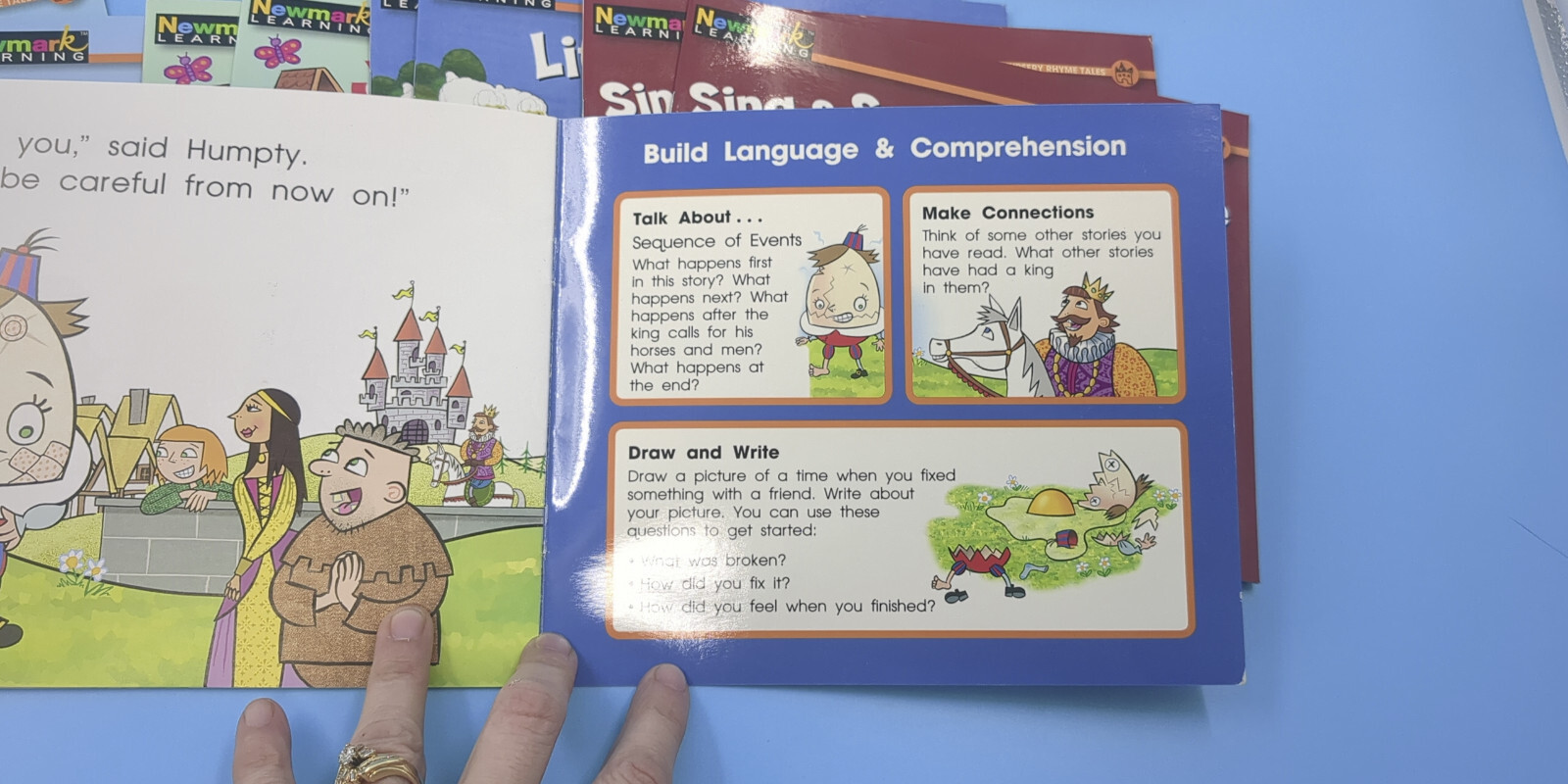 Rising Readers K-1 Nursery Rhyme Books Newmark Learning Paperbacks – 22 Books