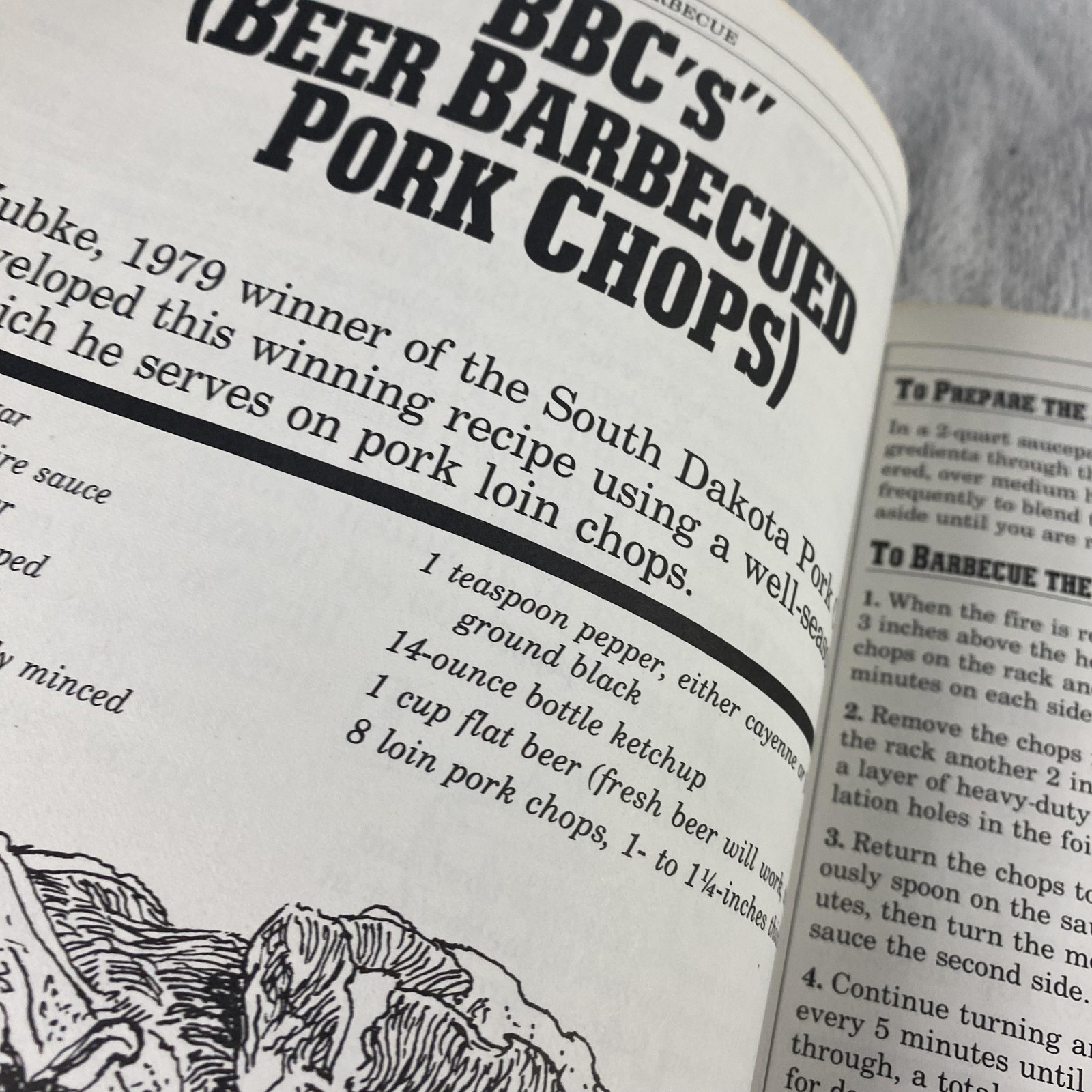 Vintage 1982 Finger Lickin’ Rib Stickin’ Barbecue Jane Butel Cookbook Paperback