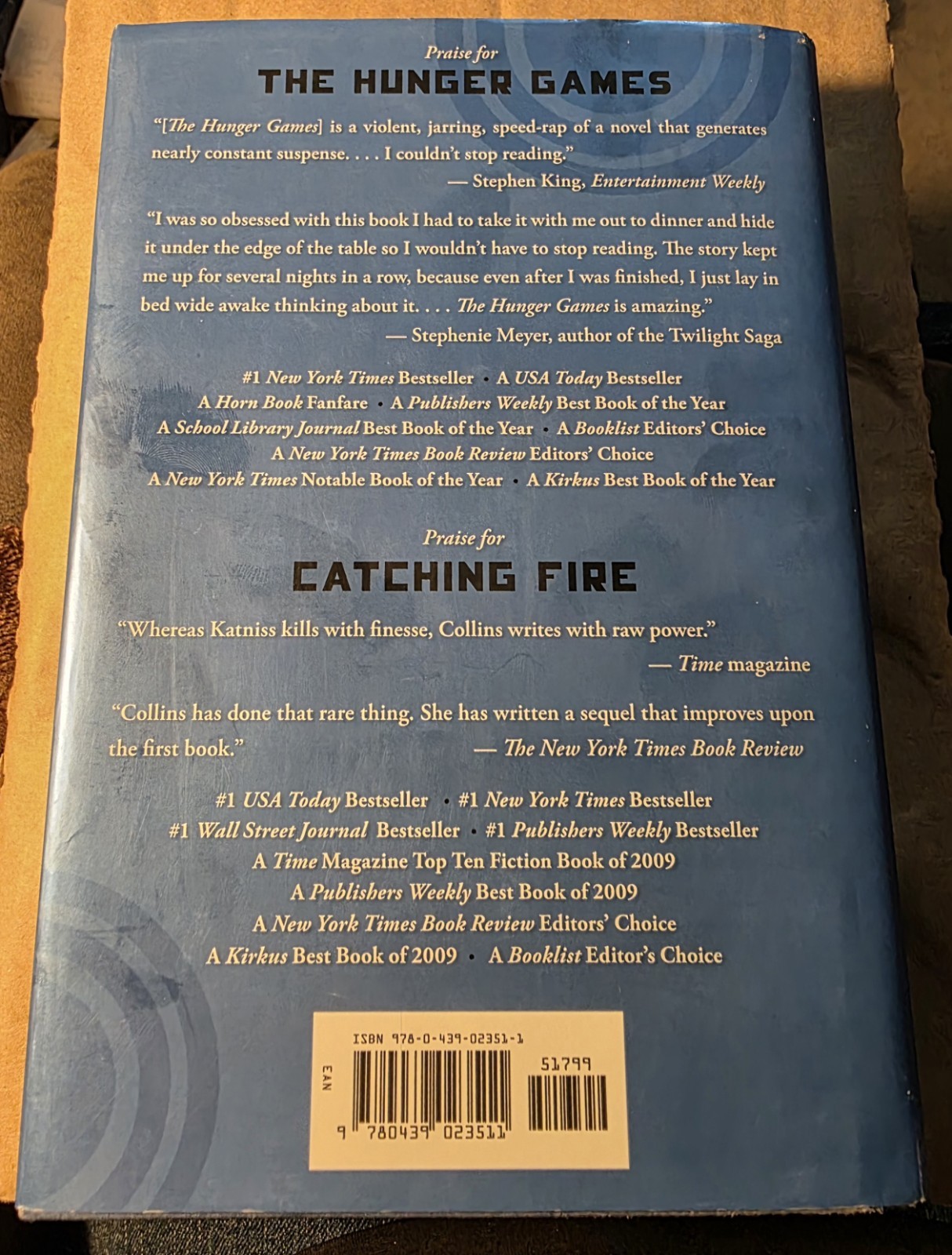 Catching Fire and Mockingjay Suzanne Collins 1st Edition Printing