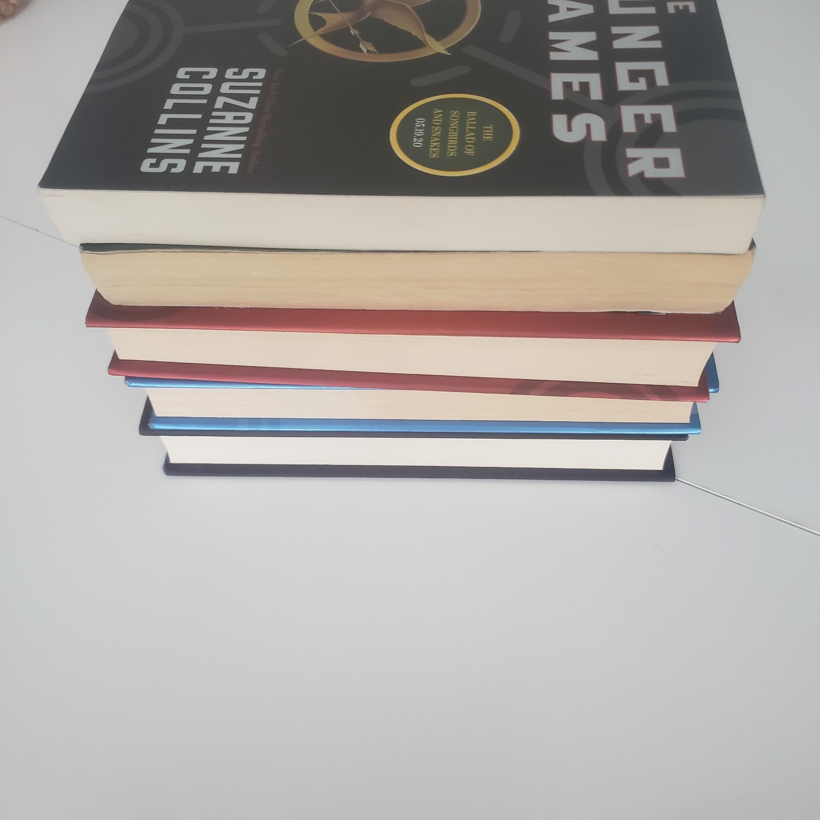 Complete Series Hunger Games Books 1-5 Hardcover/SC Lot VERY GOOD Read Desc.
