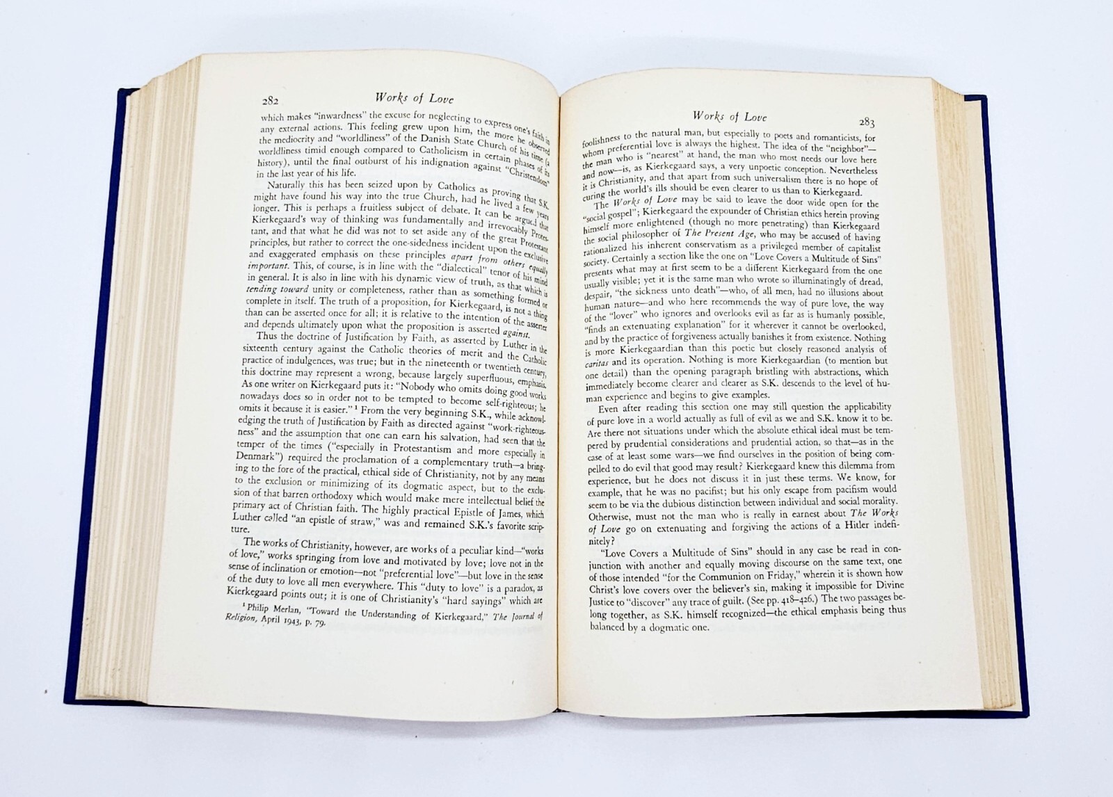 A Kierkegaard Anthology, Bretall (Ed) 1946 1st Edition, HC Dust Jacket 487 pp