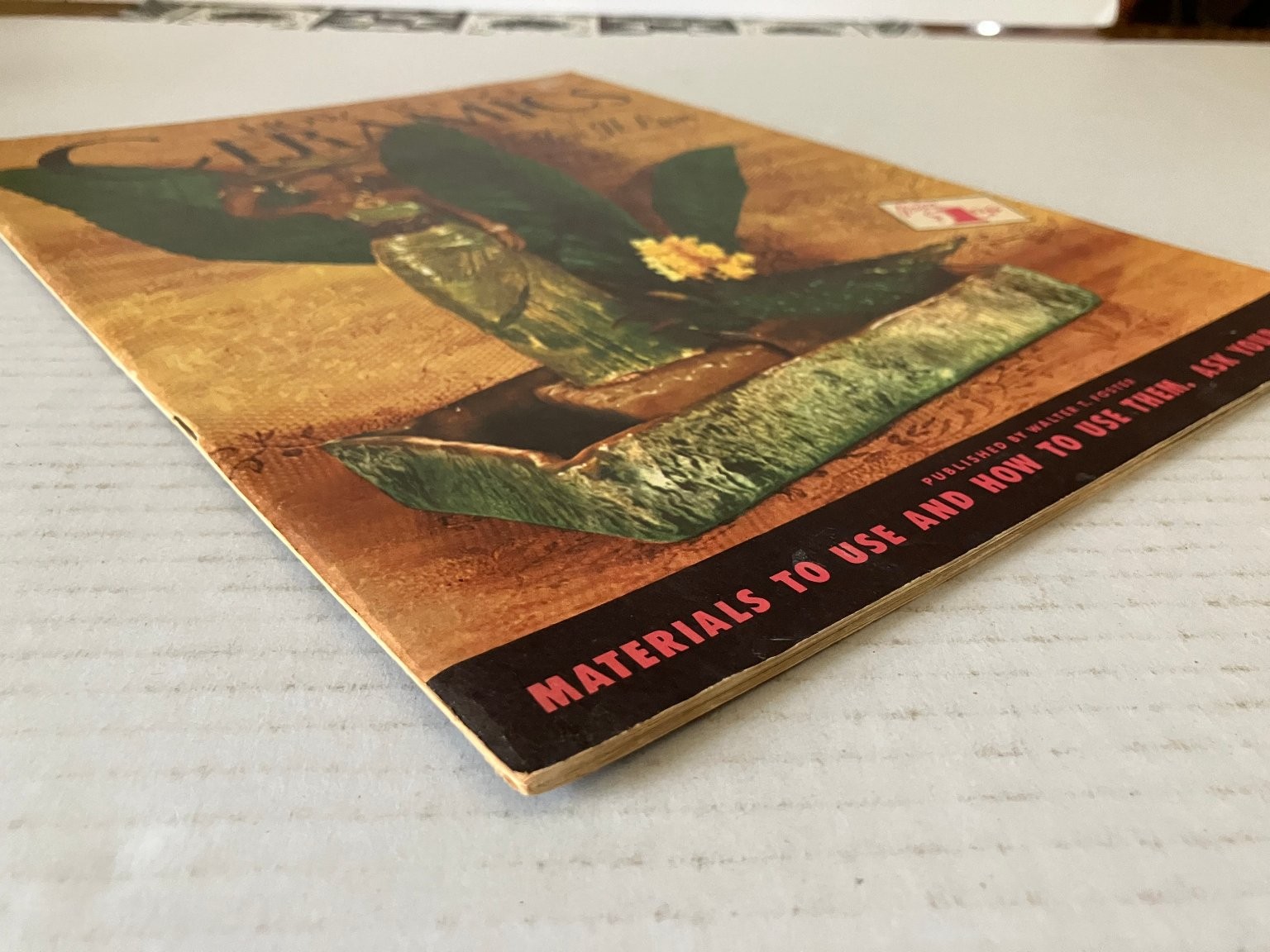 How To Do Ceramics Hellen H. Lion Walter T. Foster Art Craft Guide Vintage PB