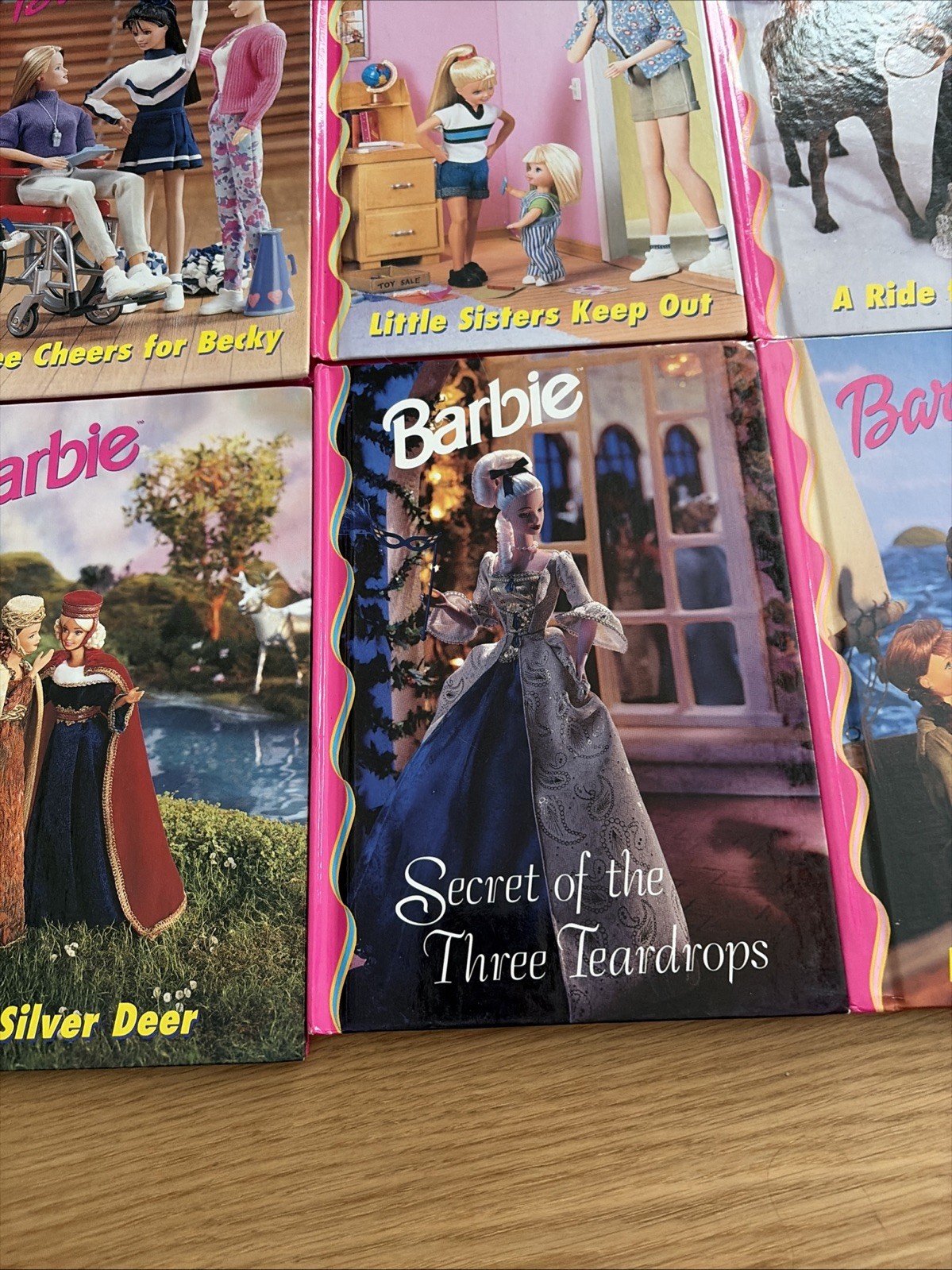Barbie & Friends Barbie Core Grolier Books Club 1990’s Hardcover Book Lot Of 10