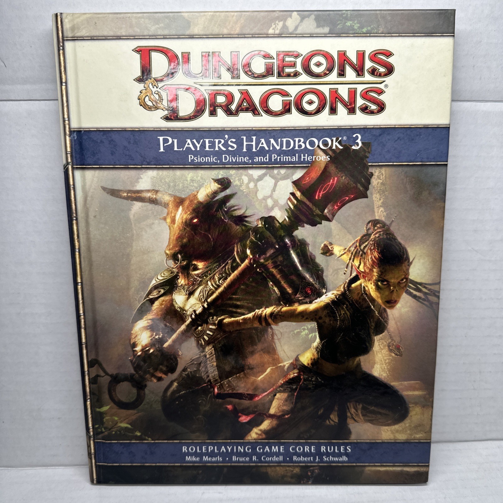 2011 D&D Dungeons & Dragons Player’s Handbook 3 4E Hardcover 1st Print