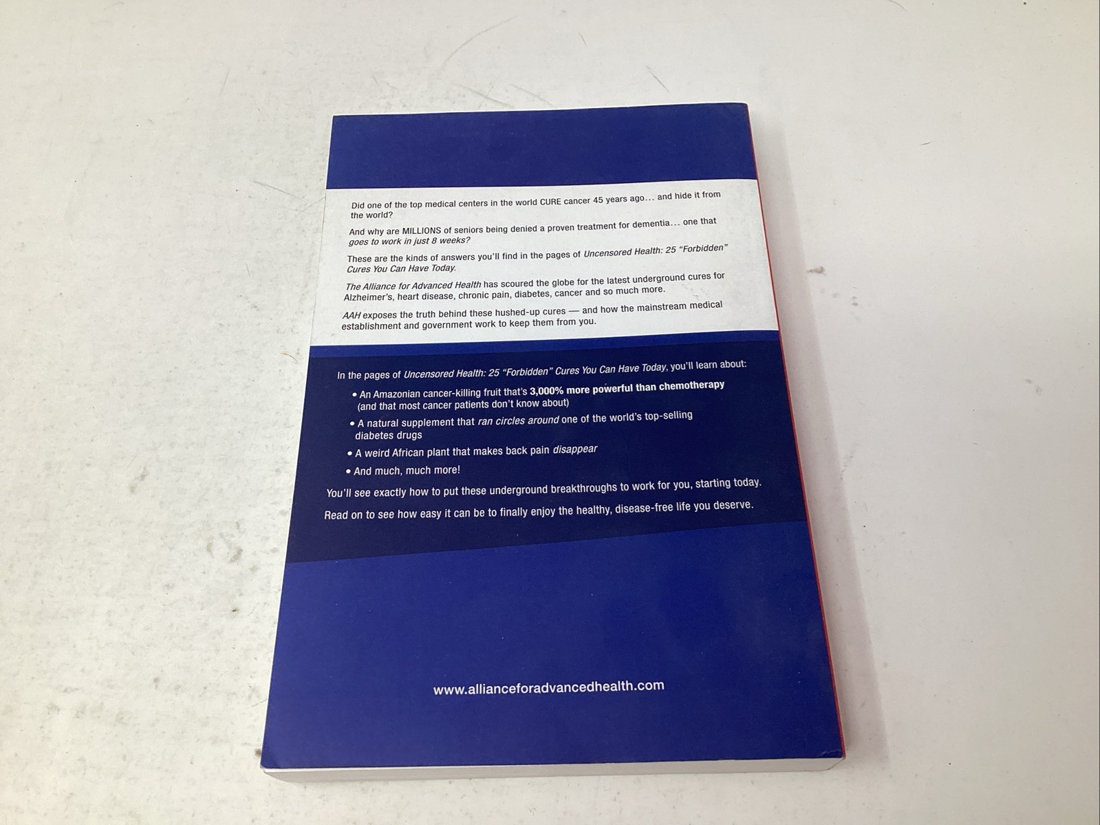 Uncensored Health 25 “Forbidden” Cures You Can Have Today Paperback