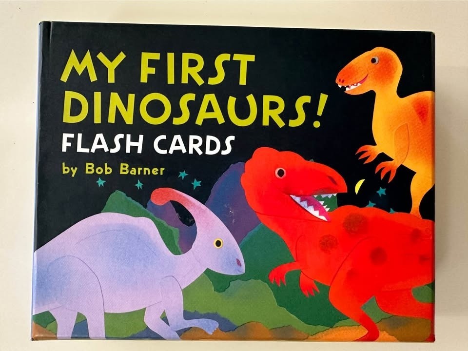 My First Dinosaurs! Flash Cards by Bob Barner (2015, Cards,Flash Cards)