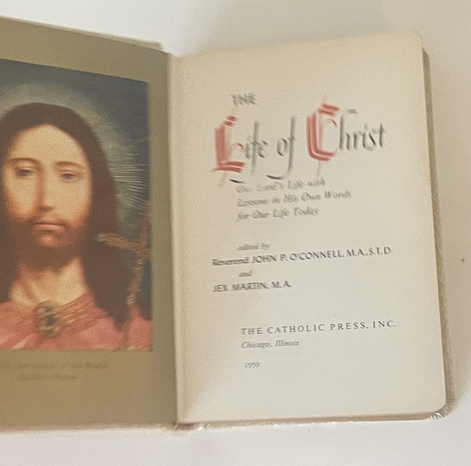 Library of Catholic Devotion – Set of 3 – Prayer Book, Missal & Life Of Christ