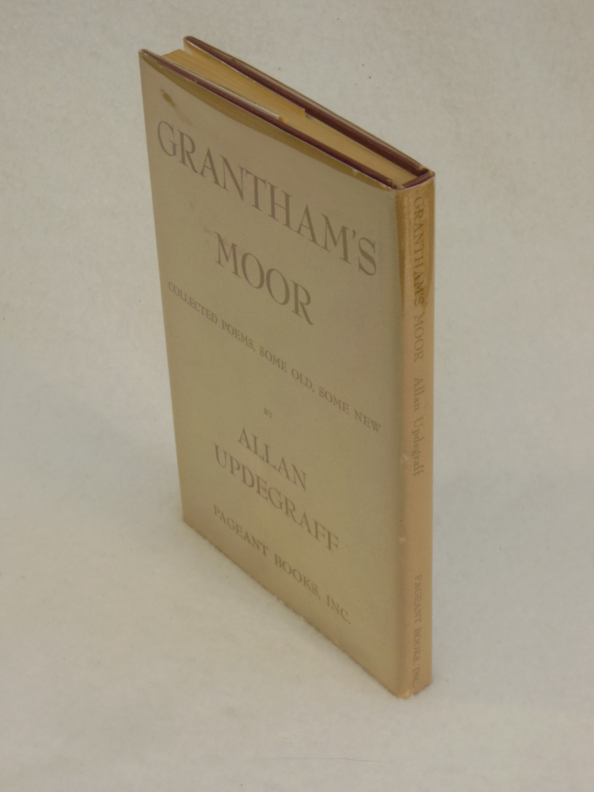 Allan Updegraff GRANTHAM’S MOOR Pageant Books First Edition 1960 HC/DJ