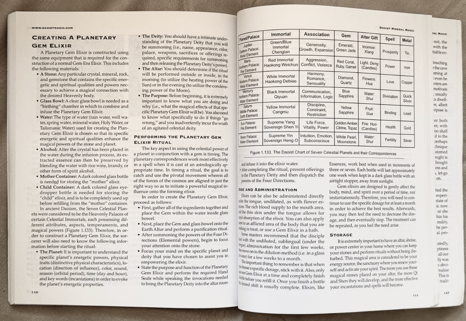 Daoist Mineral Magic / Ancient Chinese Mysticism / 2006 Book