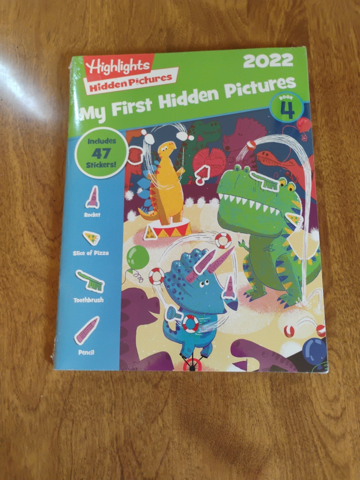 Highlights Hidden Pictures, My First Hidden Pictures Books 1, 2, 3, 4 Lot Set