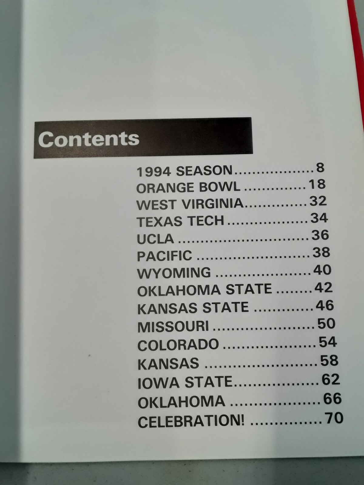 Nebraska Cornhusker 1994-1995 Football Natl Champs 5 books VG 240321