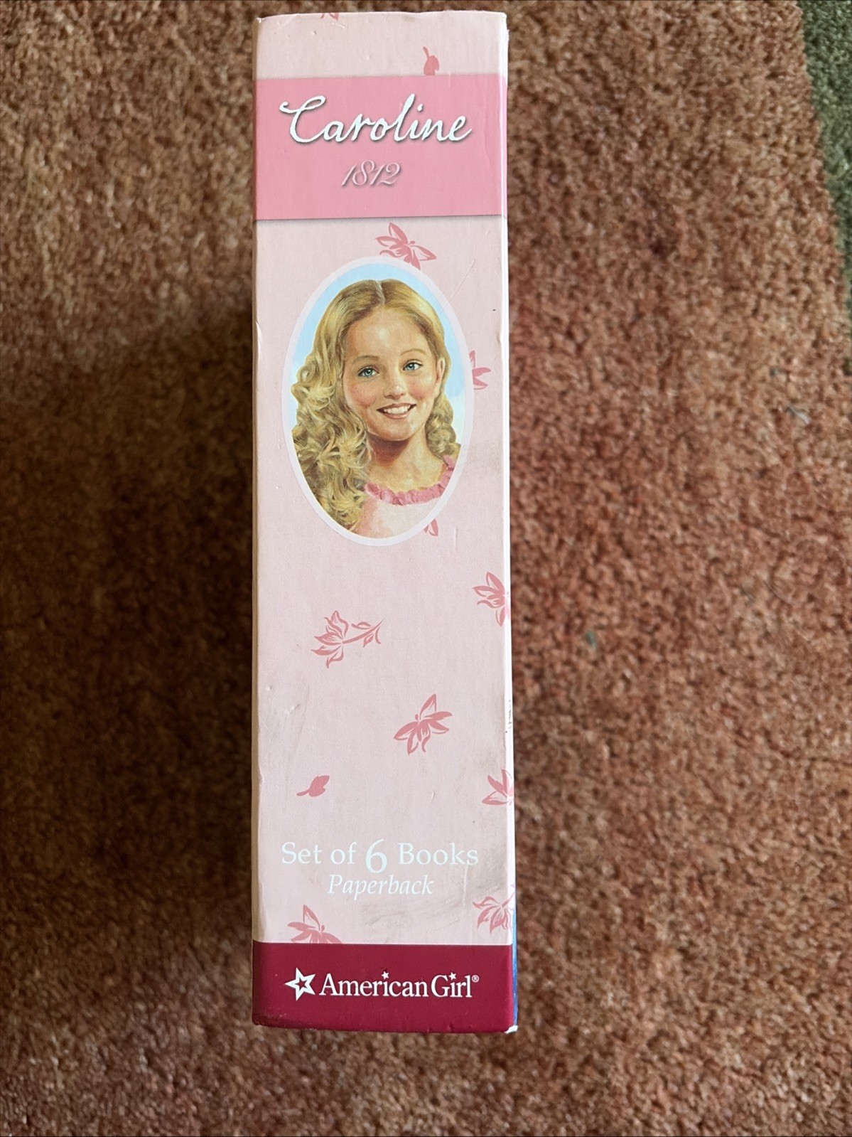 American Girl Caroline 1812 Box Set With Game Board By Kathleen Ernst