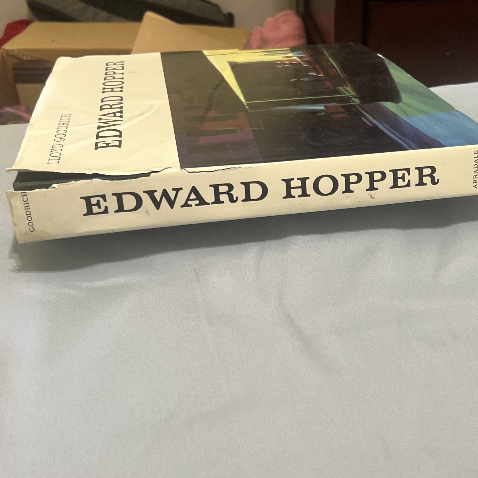 Edward Hopper by Lloyd Goodrich 1993 Abrams Hardcover Illustrated w/ DJ