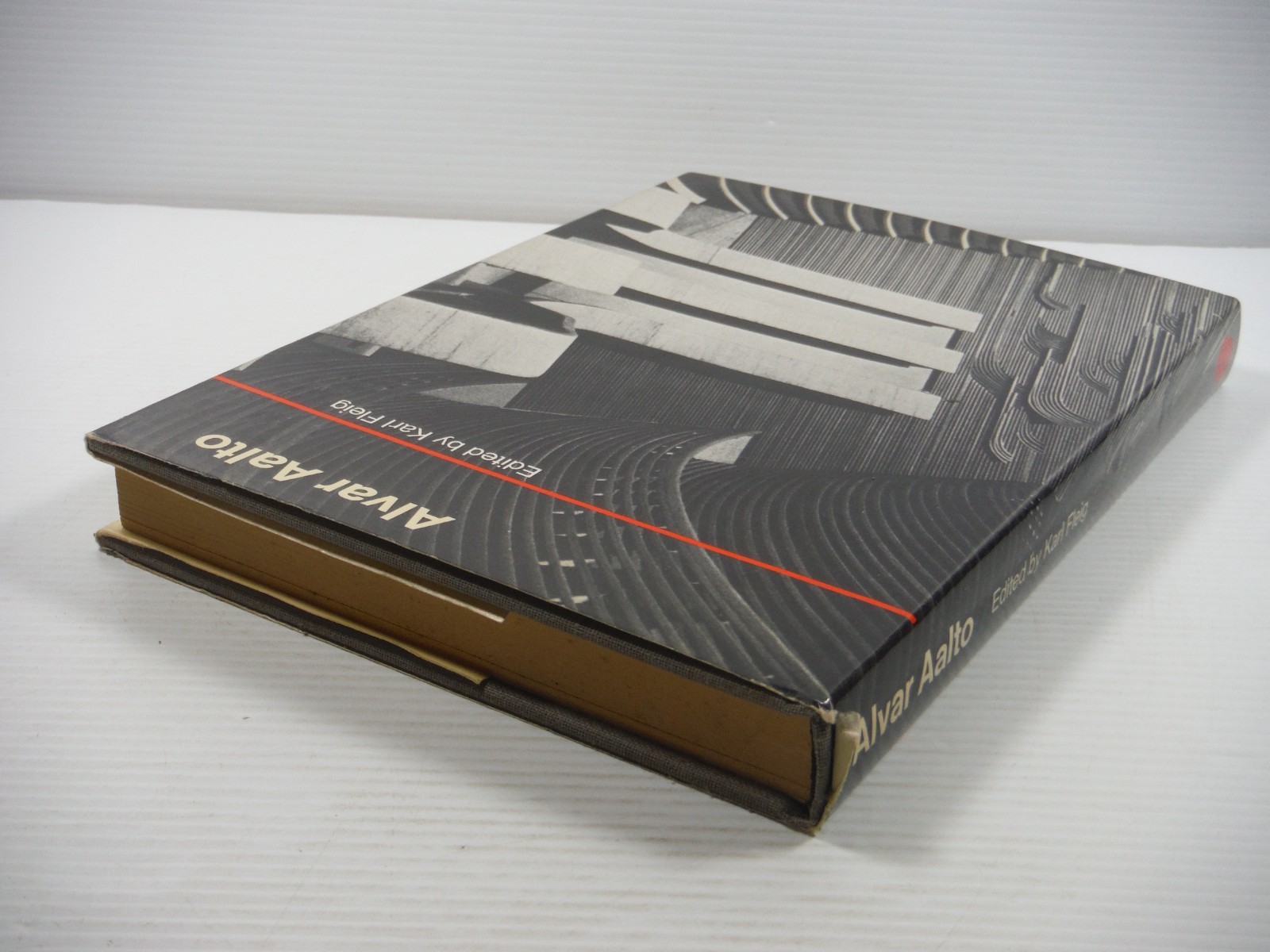 Alvar Aalto by Karl Fleig architecture 270 photographs 252 plans 1975 HC DJ book