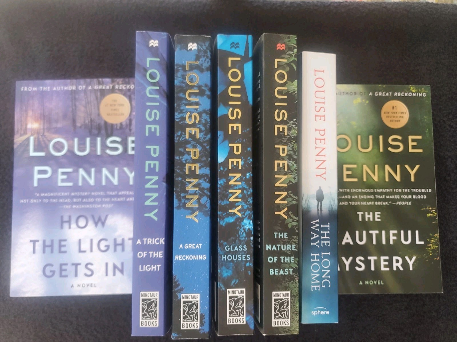 Louise Penny Lot Of 7 Books