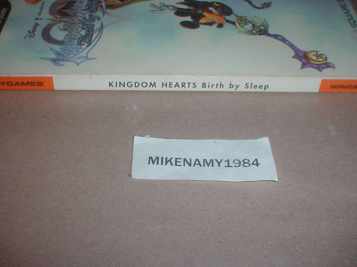 KINGDOM HEARTS: BIRTH BY SLEEP Strategy Guide by BradyGames – Square Enix