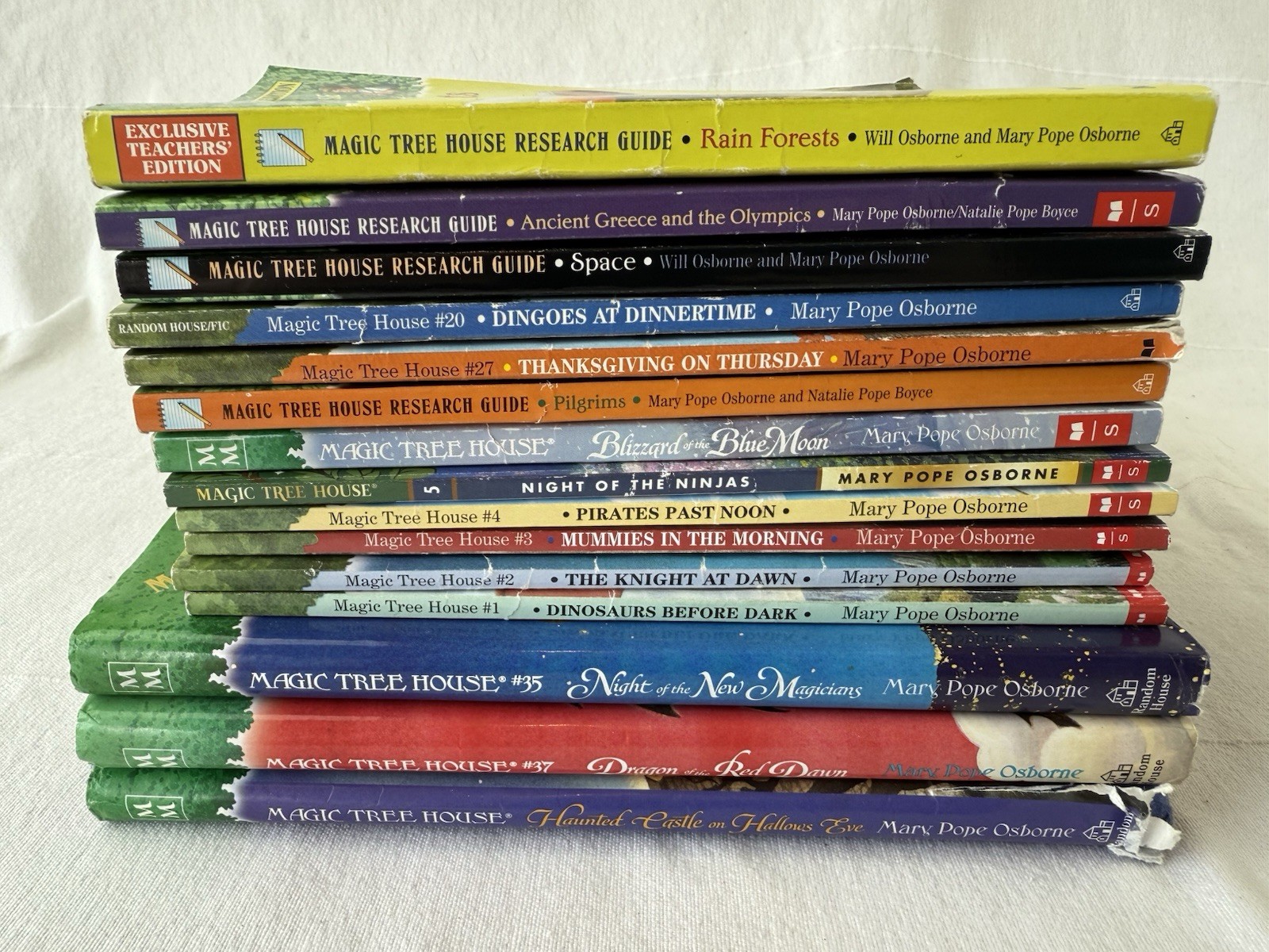 Magic Tree House Chapter Books By Mary Pope Osborne Lot Of 15 books