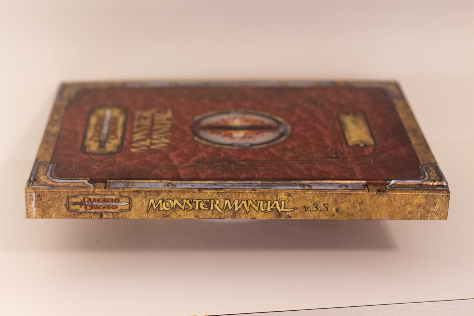 NEW Premium Dungeons and Dragons D&D 3.5 Monster Manual with Errata – Foil Cover