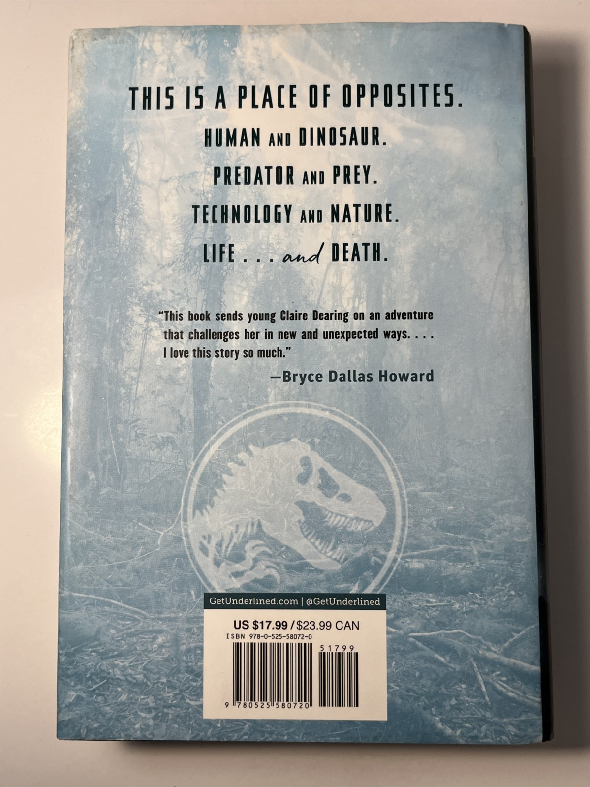 Jurassic World The Evolution of Claire Hardcover Sharpe Tess 1st Edition *RARE*