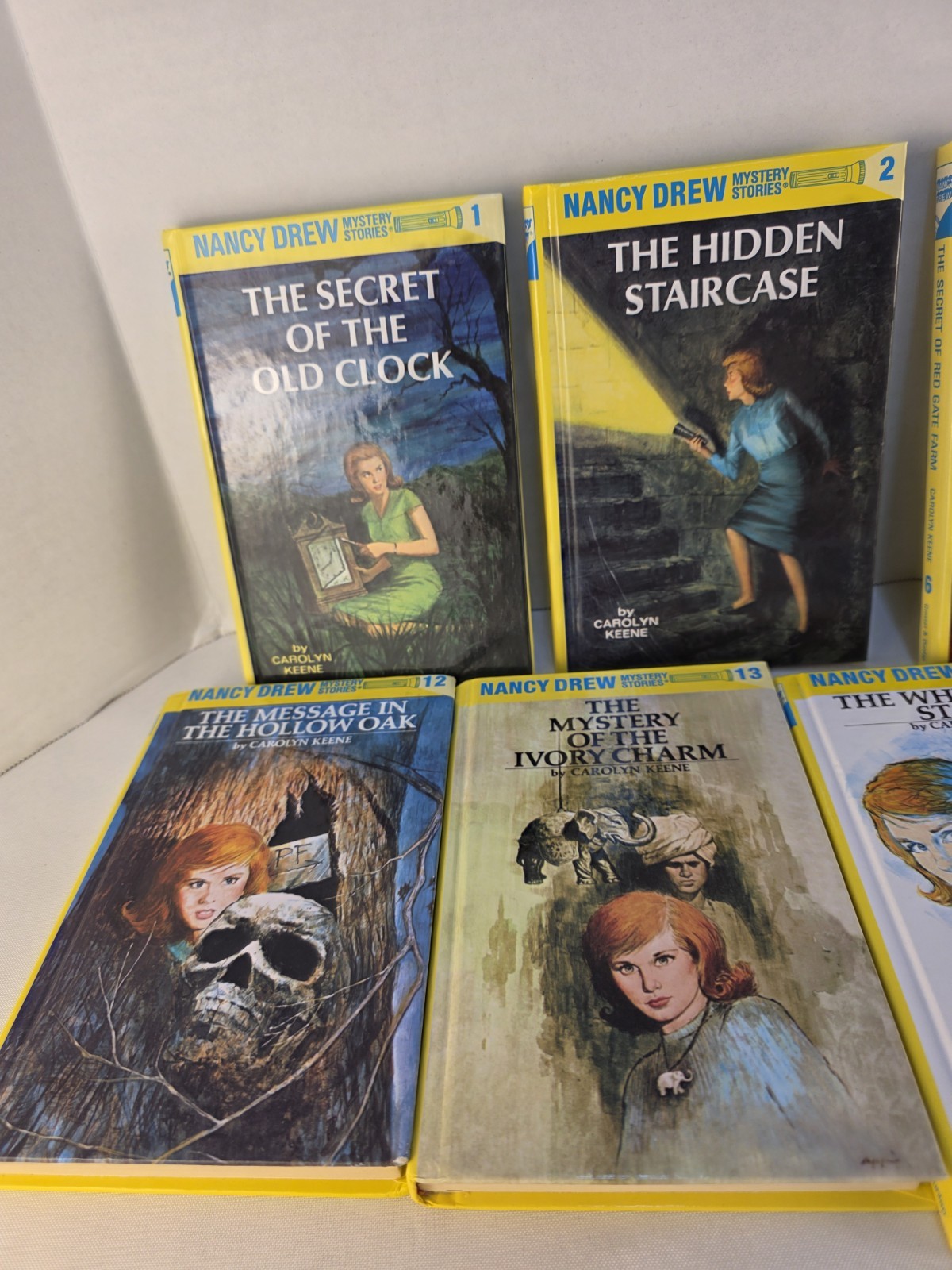 Vintage Nancy Drew Hardback Book Lot Of 9-1990’s/2000s Mystery Juvenile Fiction