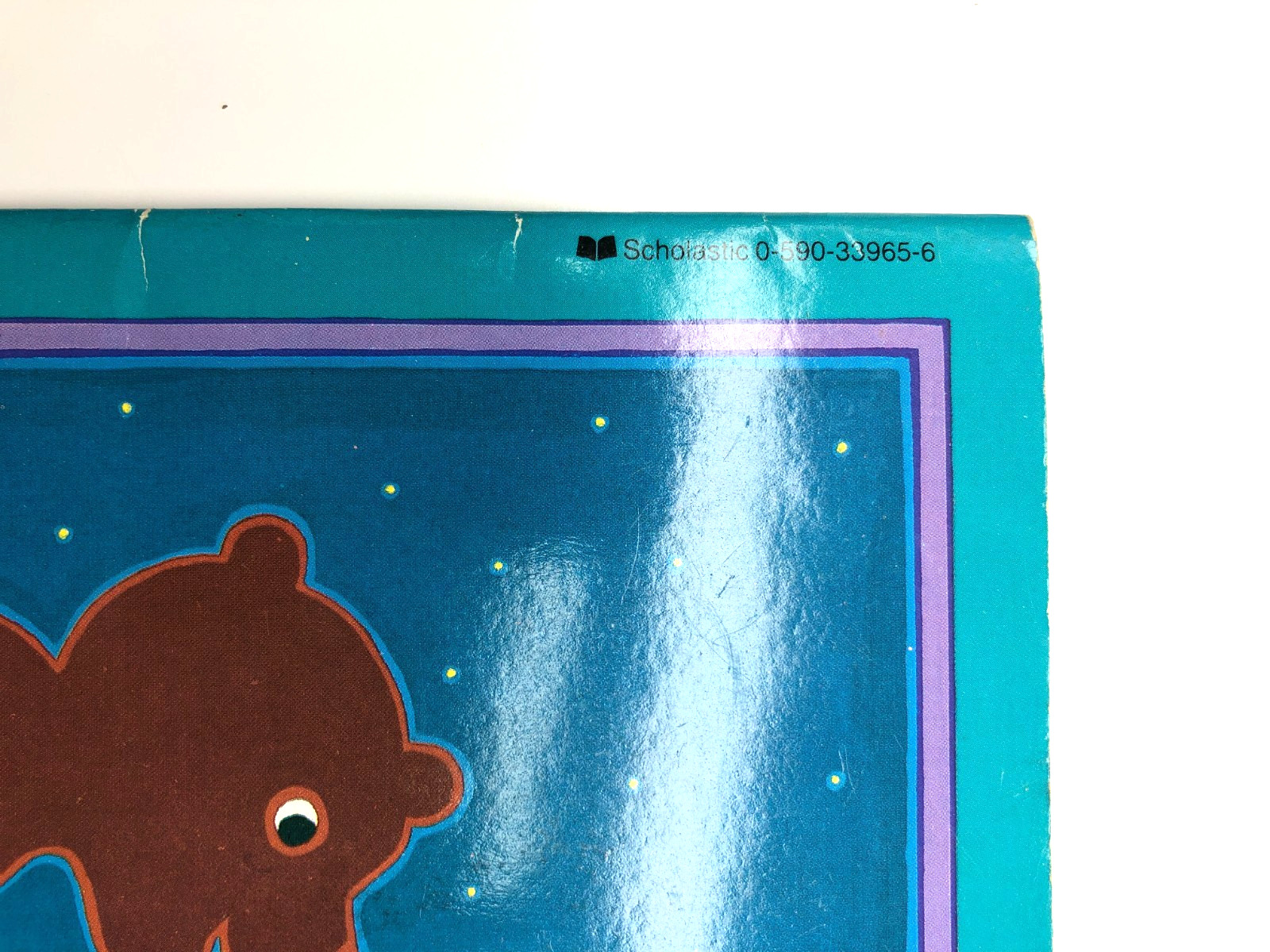 1982 Happy Birthday Moon Frank Asch Story Book Kids Vintage Scholastic