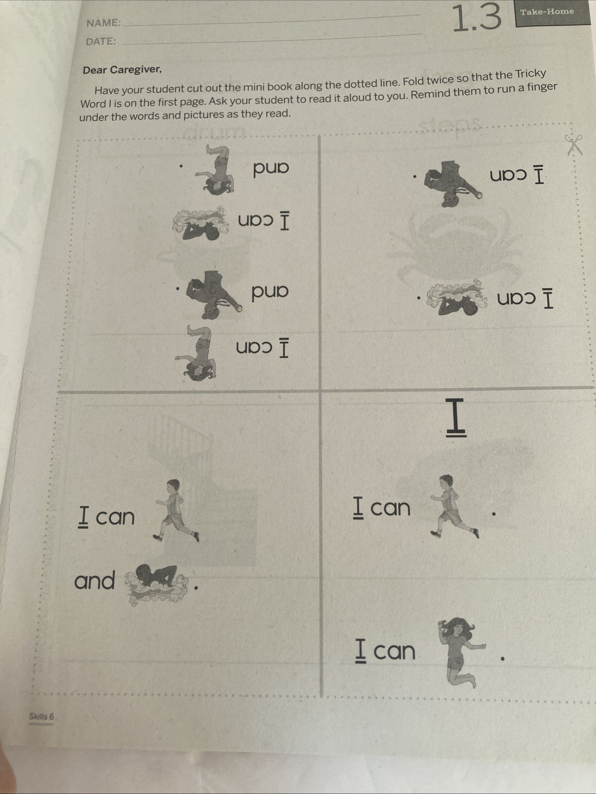 Amplify Core Knowledge Language Arts Skills 6 Activity Book Grade K