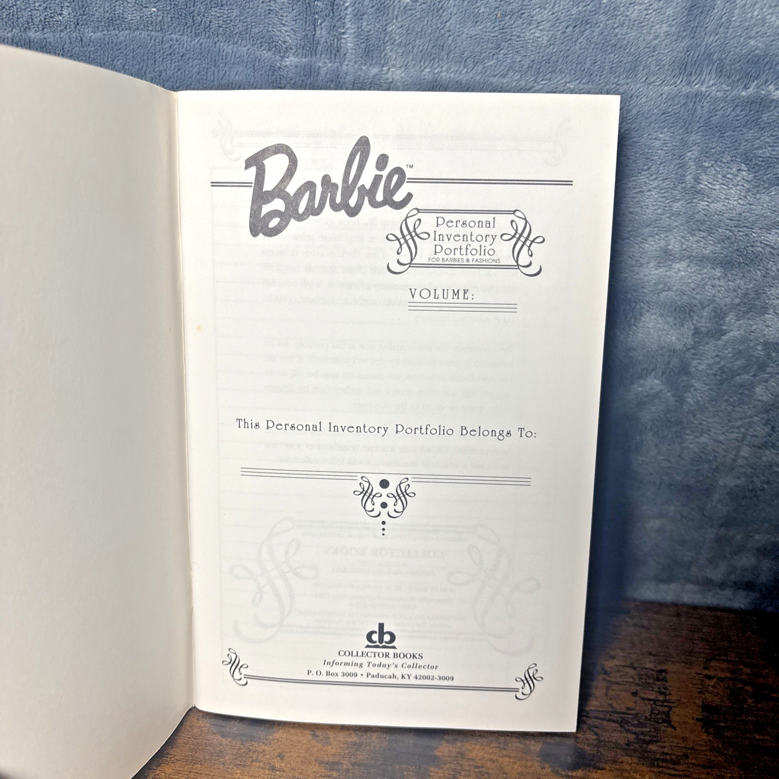 Barbie Personal Inventory Portfolio Barbie Dolls and Accessories Rare VHTF