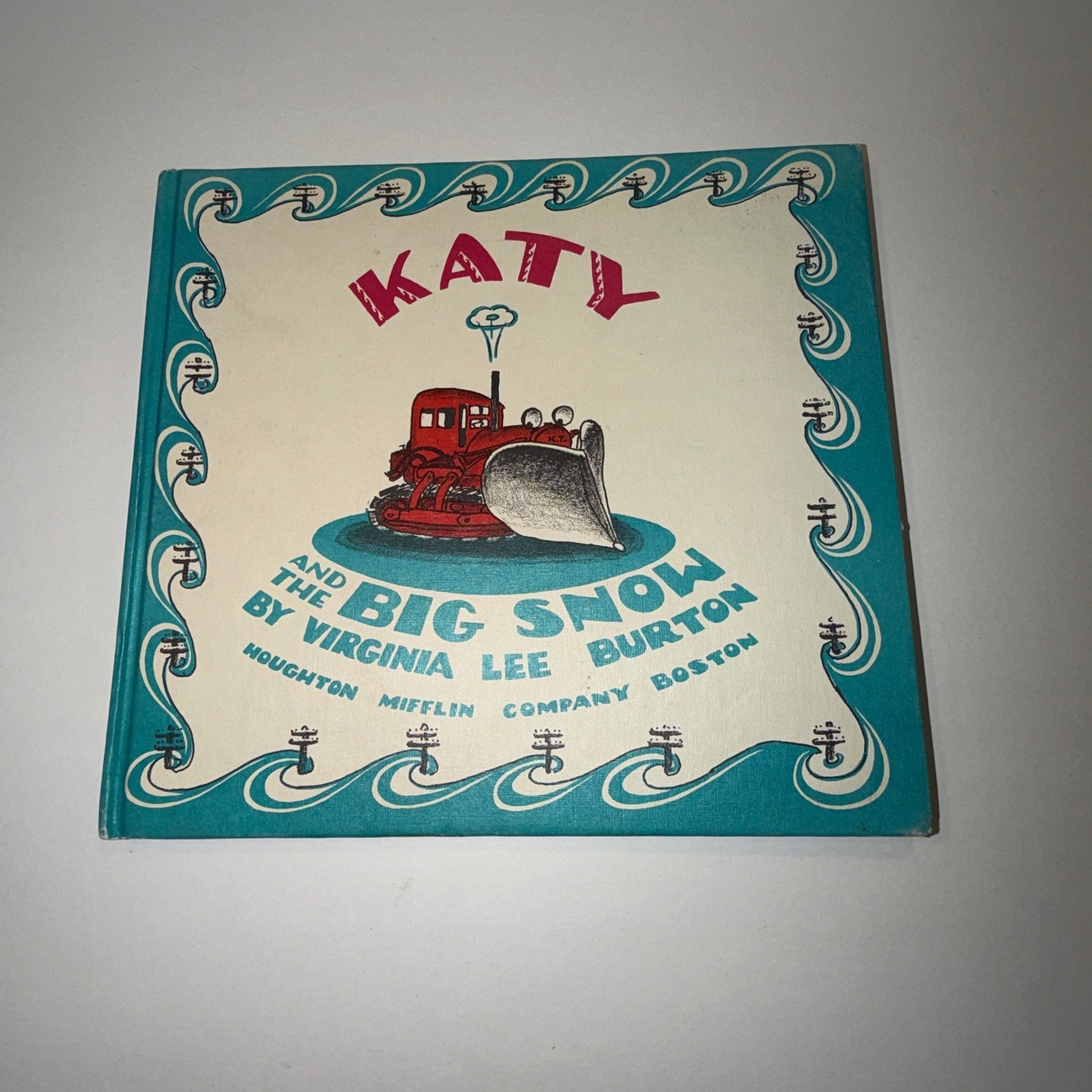 Katy and the Big Snow Vintage 1943 HB Book Virginia Lee Burton Weekly Reader VTG
