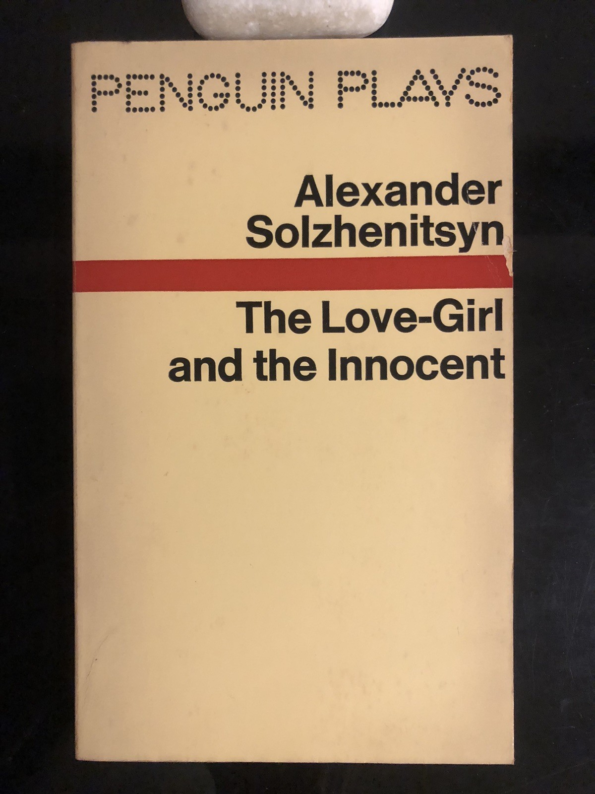 Al Solzhenitsyn The Love-Girl And The Innocent Penguin Plays UK 1972 Reprint