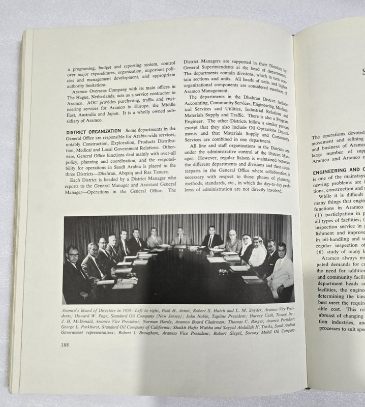 1960 Saudi Arabia KSA Aramco Handbook Arabian American OIL Company أرامكو