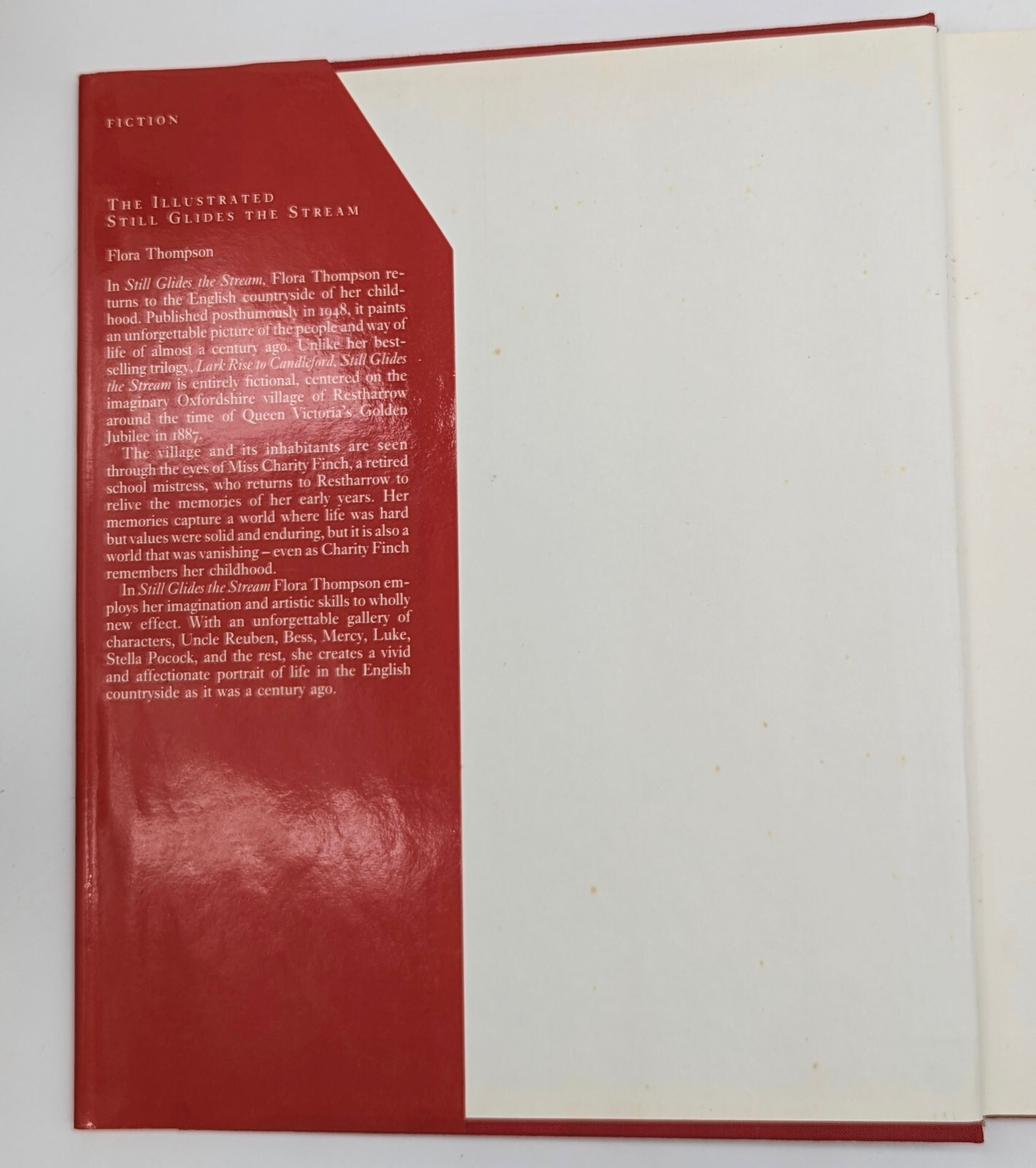 Still Glides The Stream by Flora Thompson, Illustrated US 1st Edition 1985 DJ/HC
