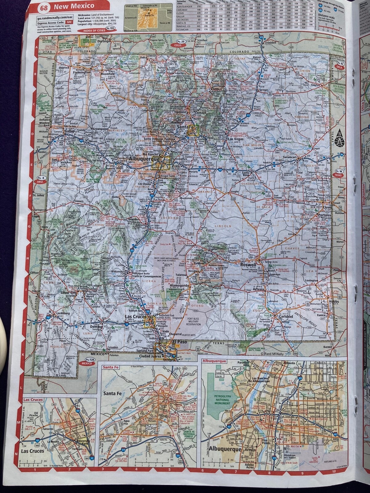 US Road Atlas State Farm 2005 140 pages RAND McNALLY